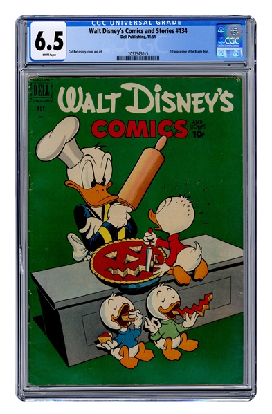  Walt Disney’s Comics and Stories No. 134. 