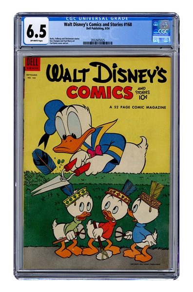  Walt Disney’s Comics and Stories No. 168. 