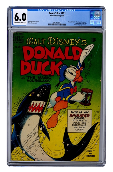  Walt Disney’s Donald Duck Four Color No. 291. 