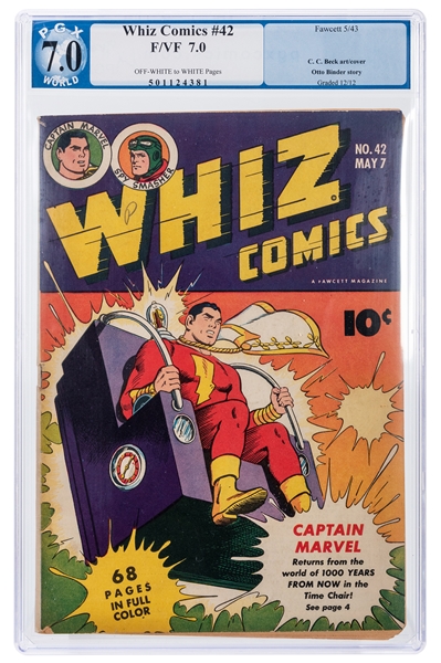  Whiz Comics No. 42. 