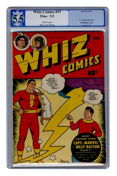  Whiz Comics No. 53. 