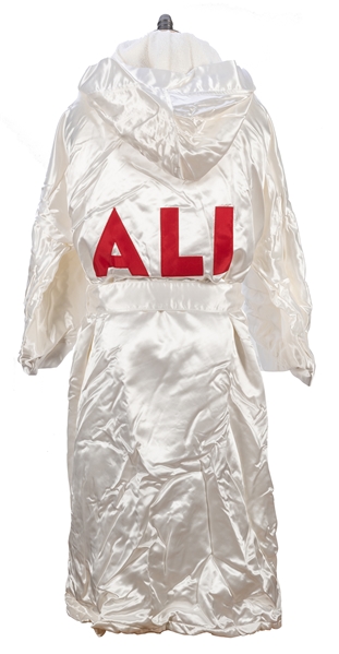  2001 Columbia Pictures “Ali” White Satin Robe