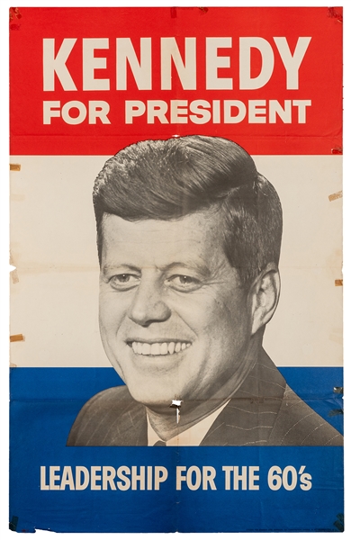  Kennedy for President. Leadership for the 60s. 
