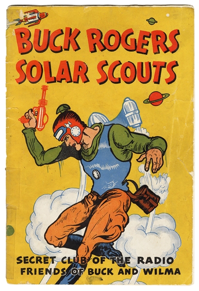  Buck Rogers Solar Scouts Radio Club Premium Handbook. 