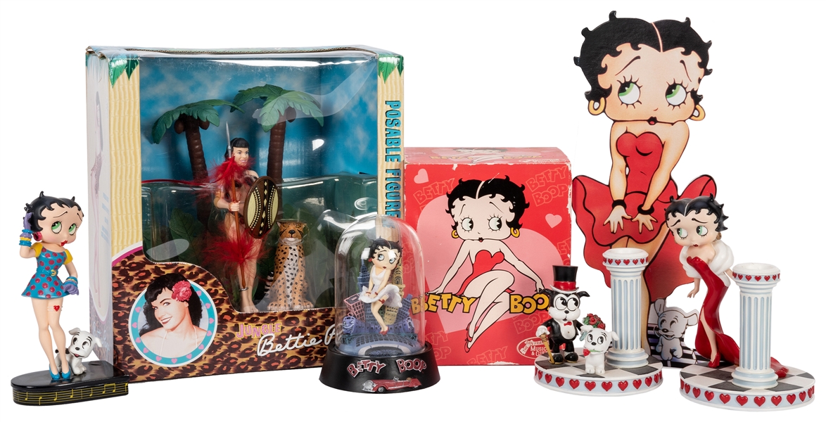  Collection of Betty Boop Figurines and Sculptures. 7 pcs.  