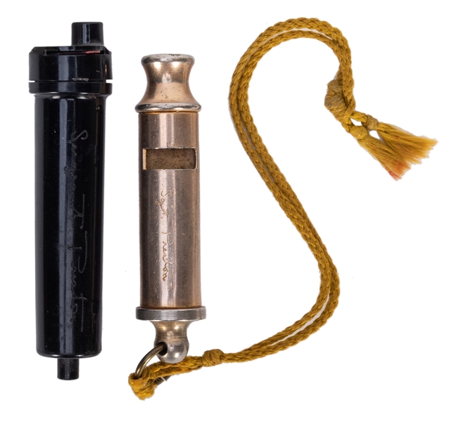  Sergeant Preston Mounted Police Whistle and Signal Device. 