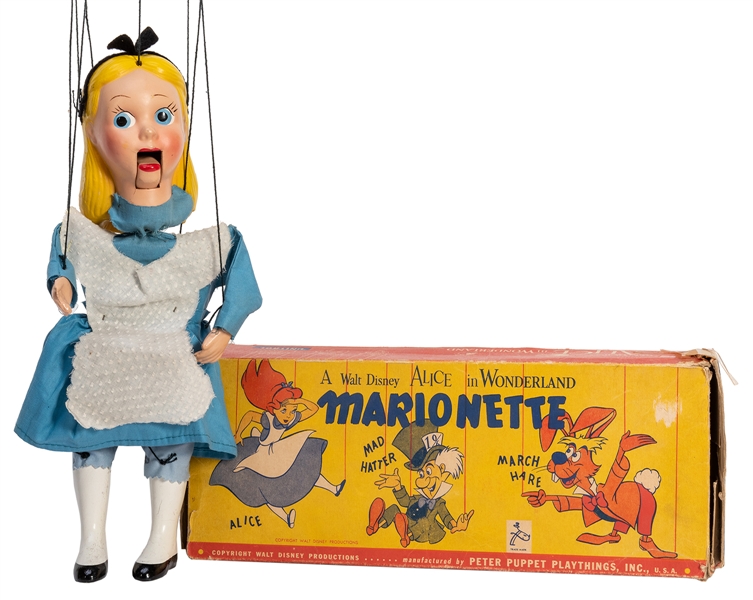  Walt Disney Alice in Wonderland Marionette. 