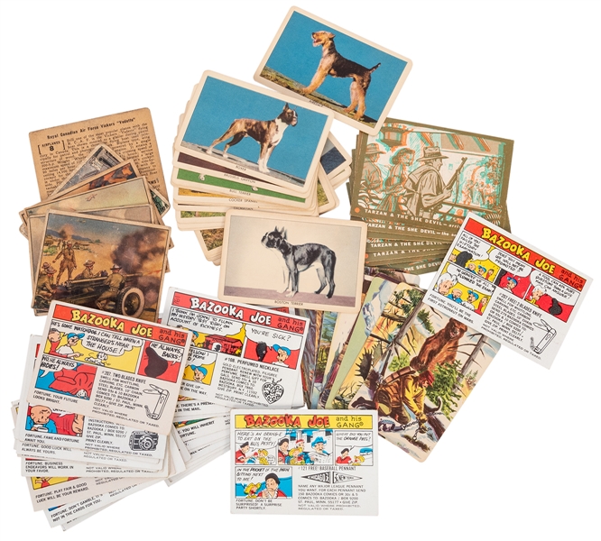  Collection of Vintage Trading Cards. 103 pcs. 