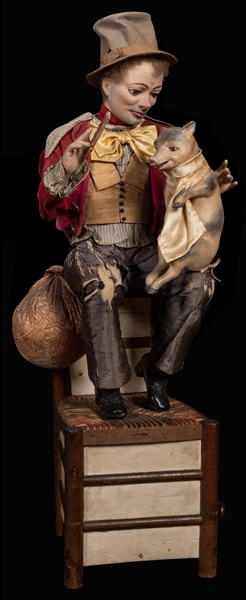 Peasant and “Baby” Piglet Musical Automaton.