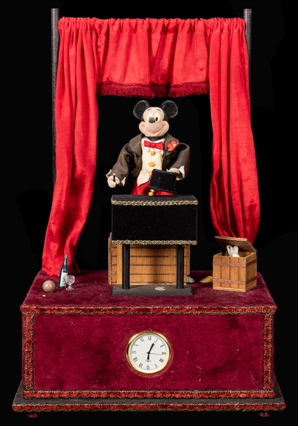 Enrico Bertschinger Mickey Mouse Magician Automaton.