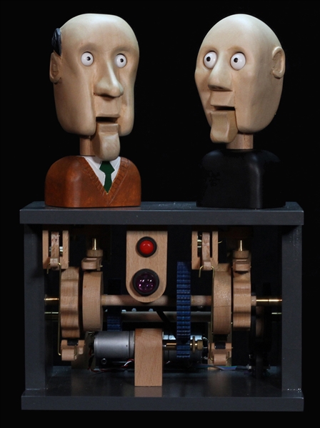 A Private Conversation. Animatronic Automaton.