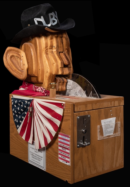 Bush Lying Machine. George W. Bush Automaton/Kinetic Sculpture.