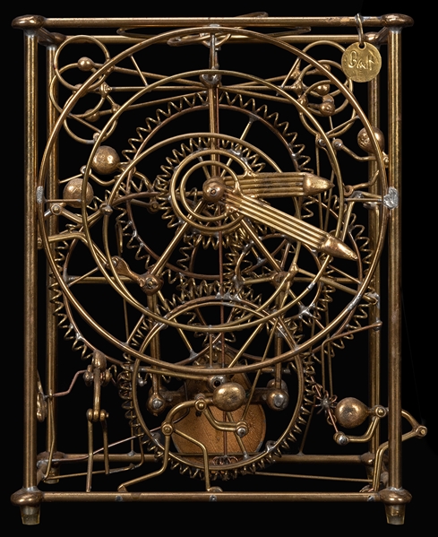 Gordon Bradt Six Man Kinetic Clock.