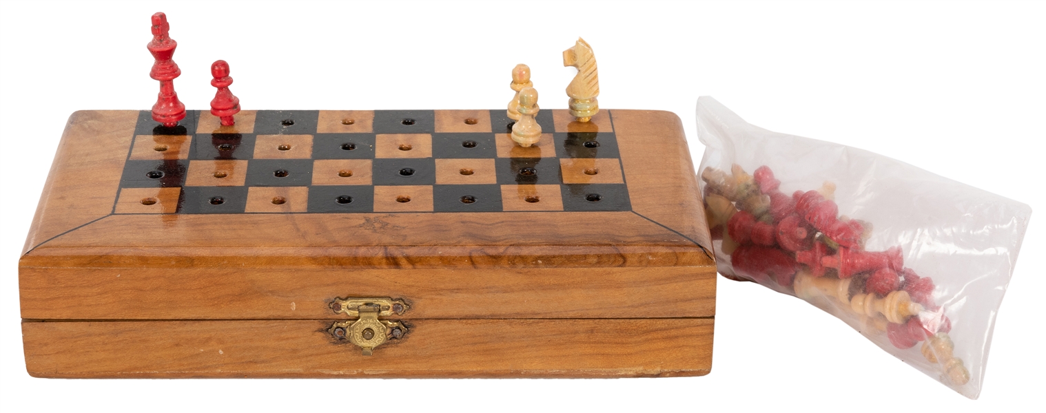 David Nixon’s Mini Chess Set. 