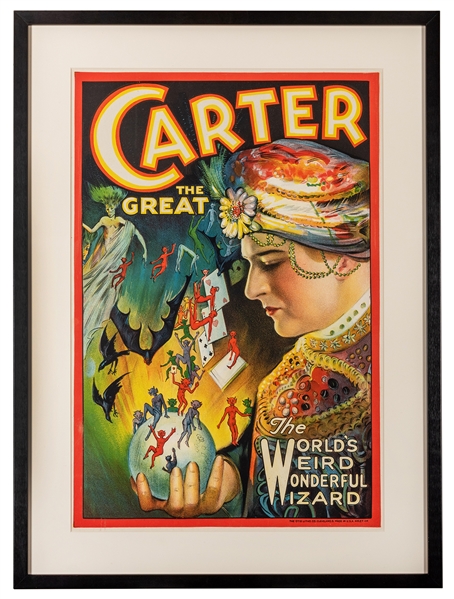 Carter the Great. World’s Weird Wonderful Wizard. 