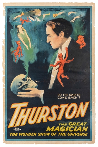 Thurston, Howard. Do the Spirits Come Back? Thurston The Great Magician. 