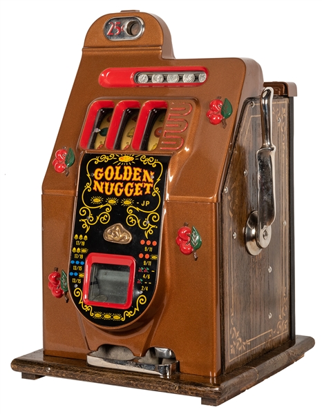 golden nugget 25 cent slot machine