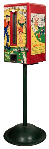Li’l Abner 10 Cent Coin-Operated Vending Machine.