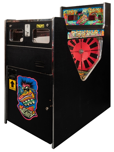Goin’ Rollin’ Coin Roller Arcade Redemption Game.