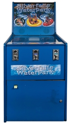 Silver Falls Water Park Coin Pusher Arcade Redemption Game.