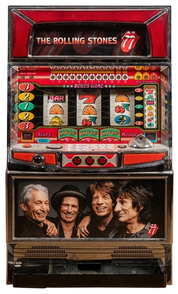 The Rolling Stones Slot Machine.