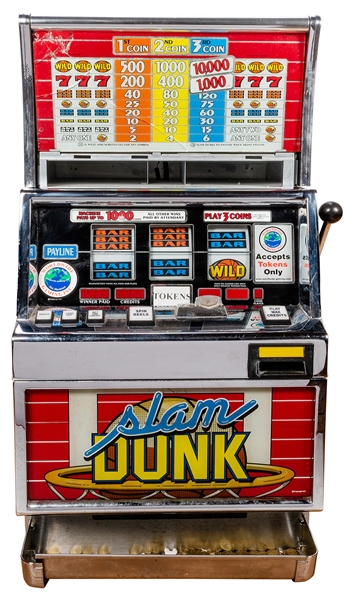 IGT Slam Dunk Electric Slot Machine.