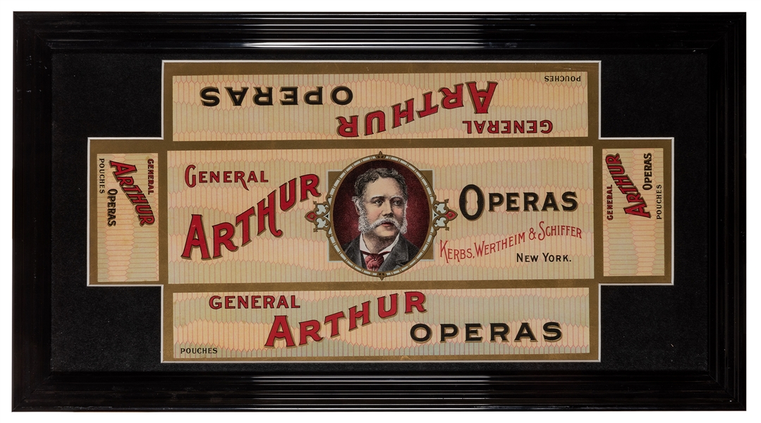 General Arthur Opera Cigar Advertising.