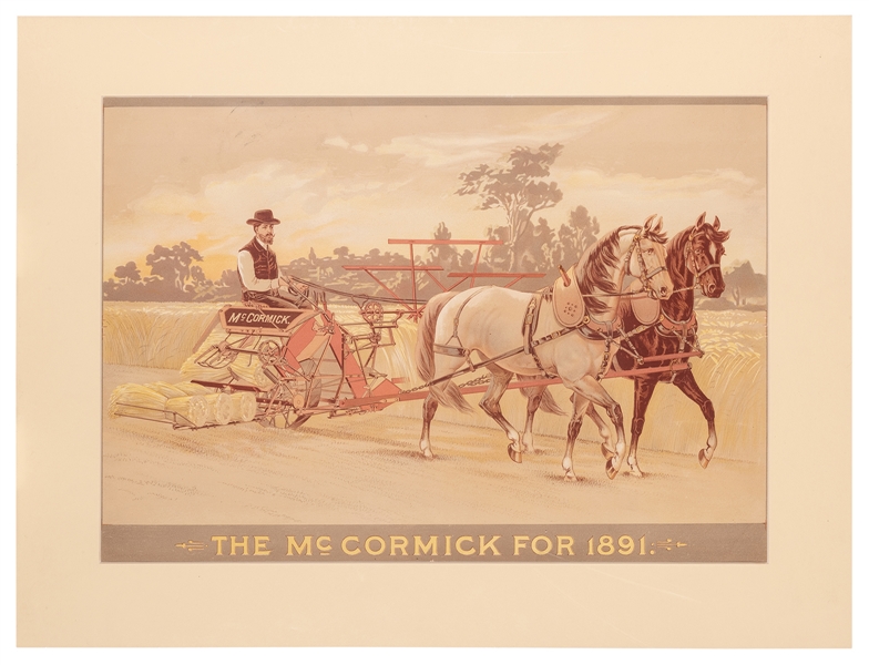 The McCormick for 1891.