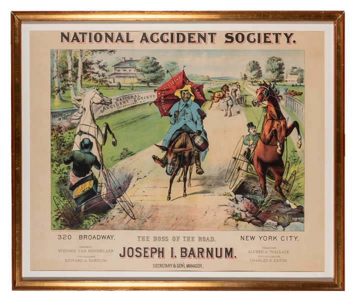 National Accident Society. The Boss of the Road.