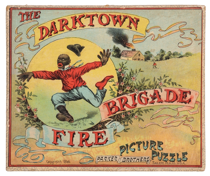 The Darktown Fire Brigade Picture Puzzle.