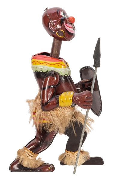 Zulu Warrior Wind-Up Toy.
