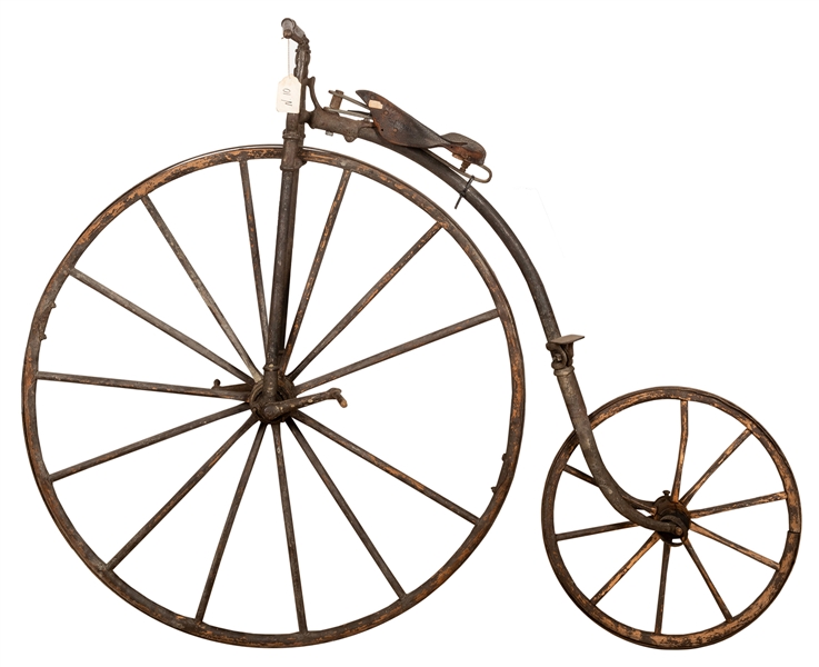 Nineteenth Century Penny Farthing / High Wheel Bicycle.