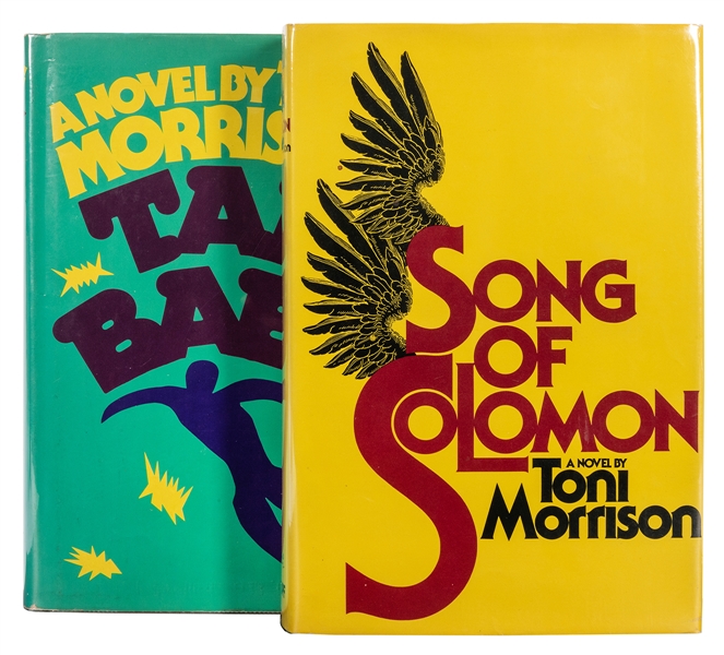 Pair of Toni Morrison First Editions.