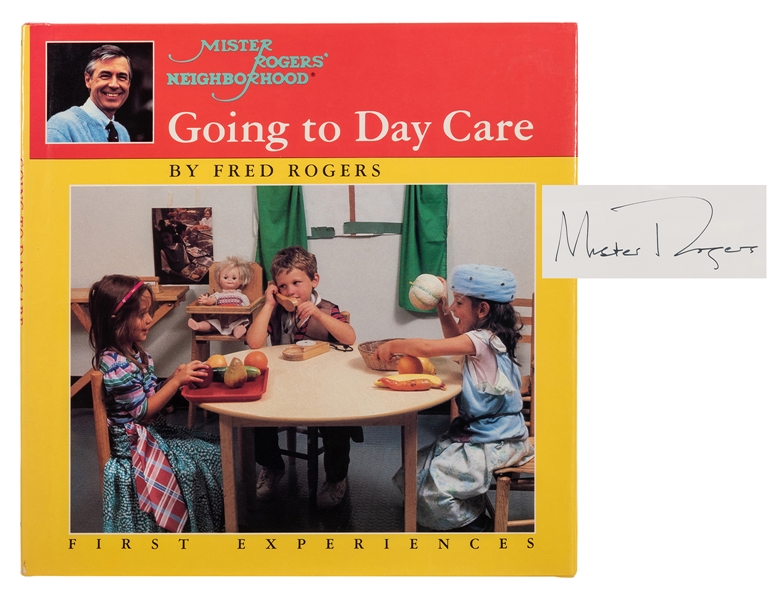 Mister Rogers’ Neighborhood: Going to Day Care, Inscribed and Signed.