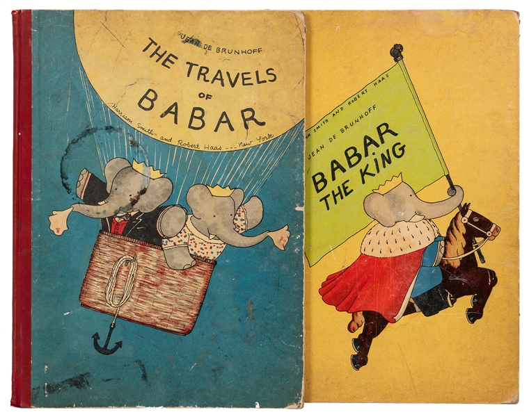 Pair of First Edition Babar Books.