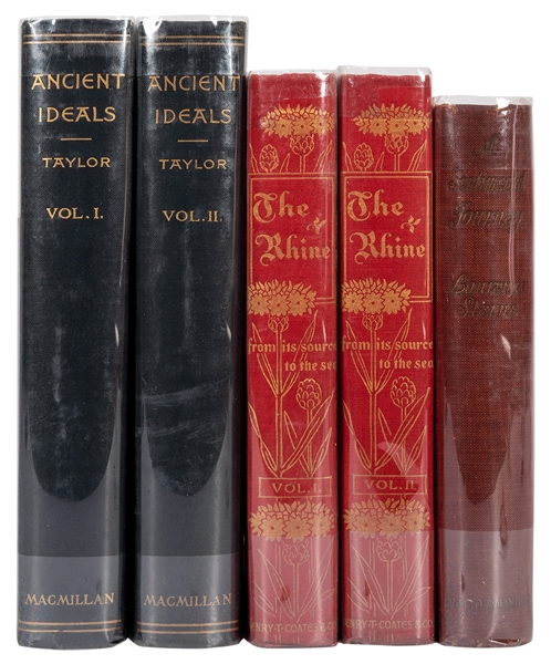 Group of Four Early 20th Century History Books.