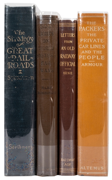 Group of Four Railway Books.