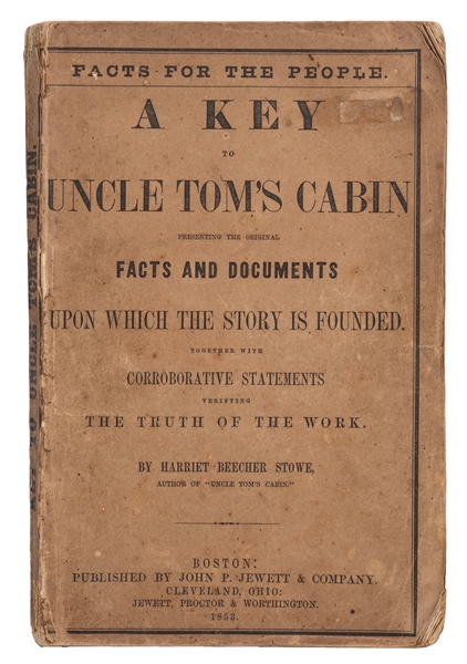 A Key to Uncle Tom’s Cabin.