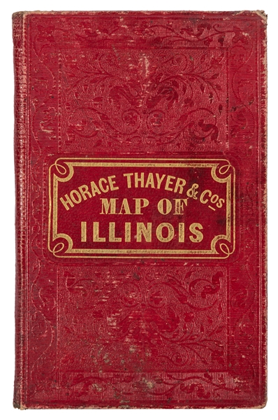 Pocket Map of Illinois.