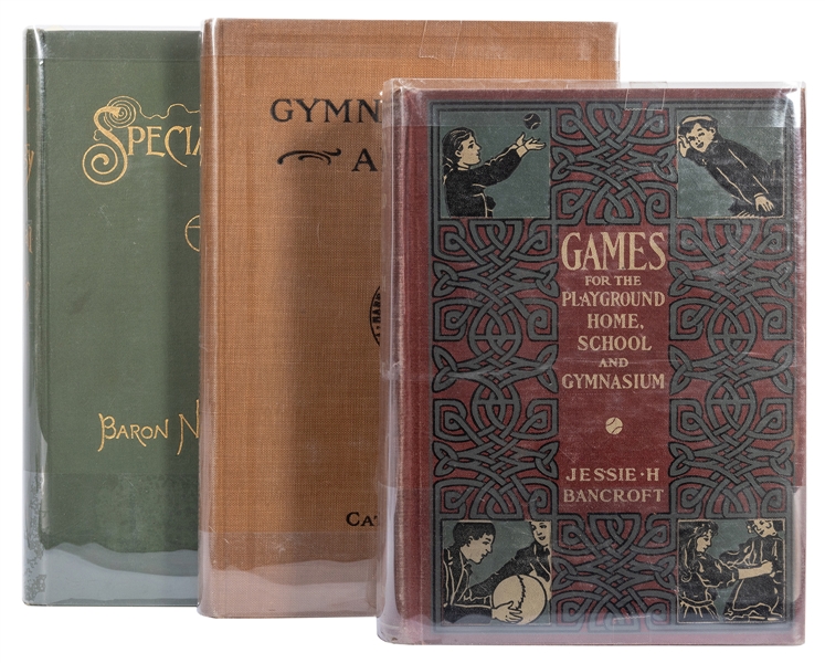 Group of Three Gymnasium Books.
