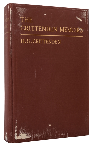 The Crittenden Memoirs, Presented to First Lady of Missouri.