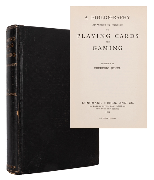 A Bibliography of Works in English on Playing Cards and Gaming.