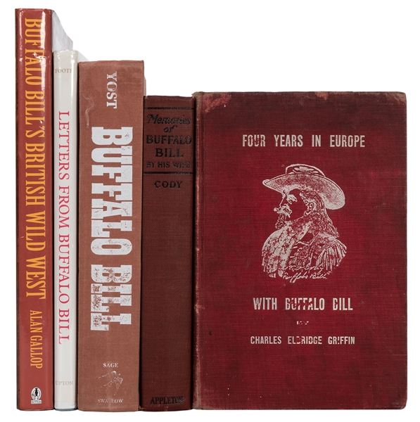 Group of Five Buffalo Bill Related Books.