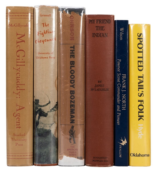 Group of Six Native American Related Books.