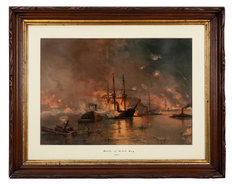 Battle of Mobile Bay, 1865.