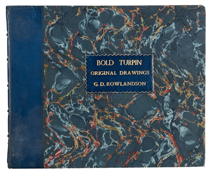 Bold Turpin Original Drawings by G.D. Rowlandson.