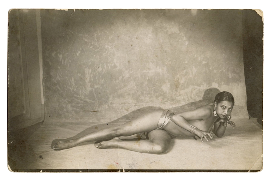 Josephine Baker Real Photo Postcard.