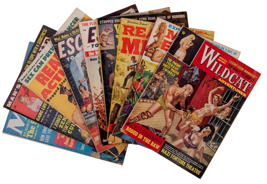 Collection of 1950s/60s Men’s Magazines.