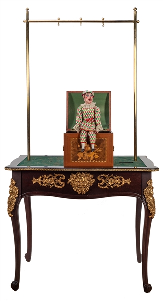 Harlequin Automaton and Table.