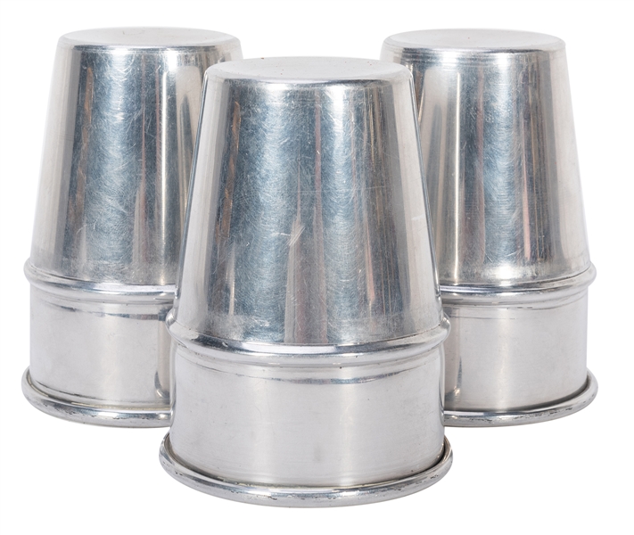 Large Aluminum Cups.